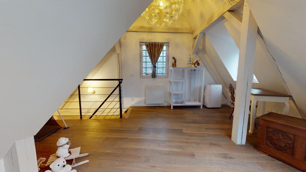 Apartamento Le Nid De L'Ill, Magnifique Duplex Cosy Petite France Estrasburgo Exterior foto