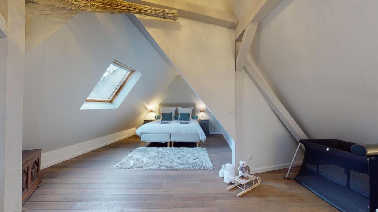 Apartamento Le Nid De L'Ill, Magnifique Duplex Cosy Petite France Estrasburgo Exterior foto
