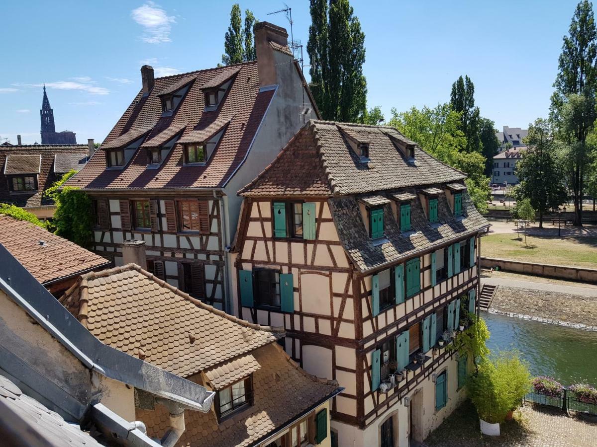Apartamento Le Nid De L'Ill, Magnifique Duplex Cosy Petite France Estrasburgo Exterior foto